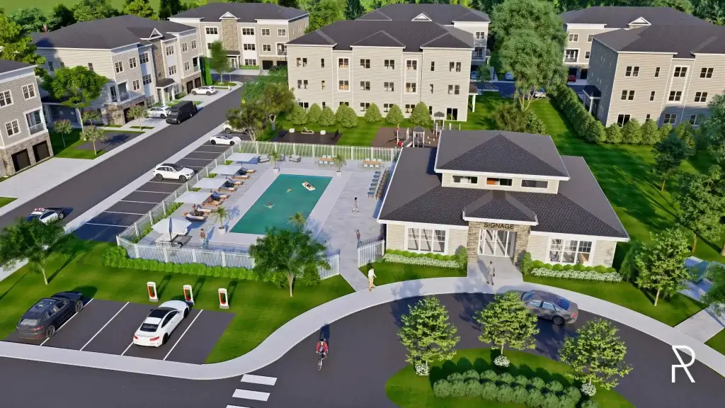 the paramount clubhouse pool